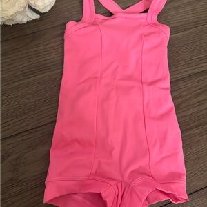 Balera Bubblegum Pink Strappy Biketard